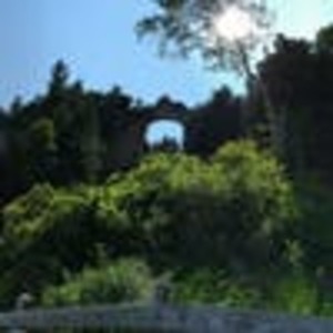 Arch rock pano